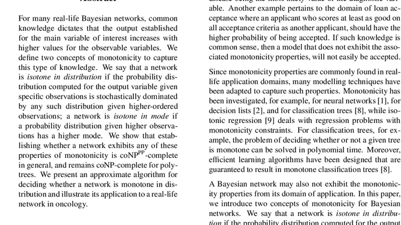 Monotonicity in Bayesian Networks