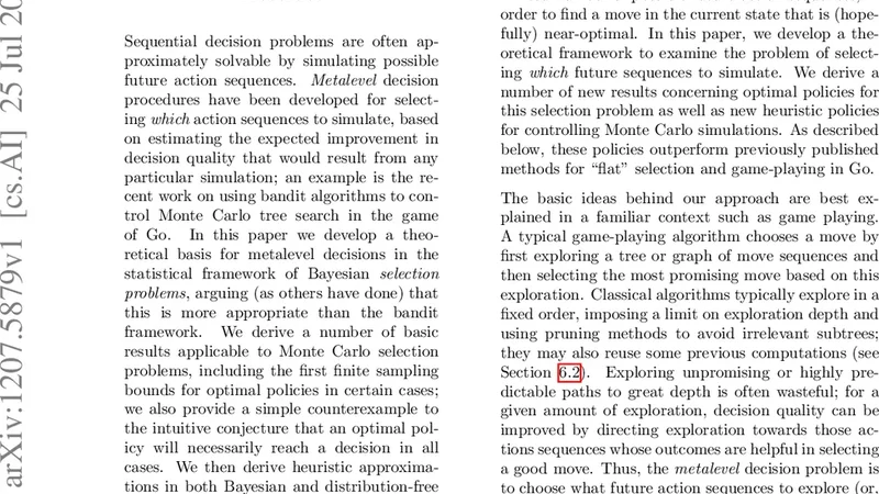 Selecting Computations: Theory and Applications