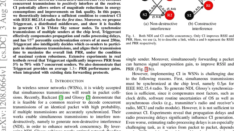 Triggercast: Enabling Wireless Collisions Constructive