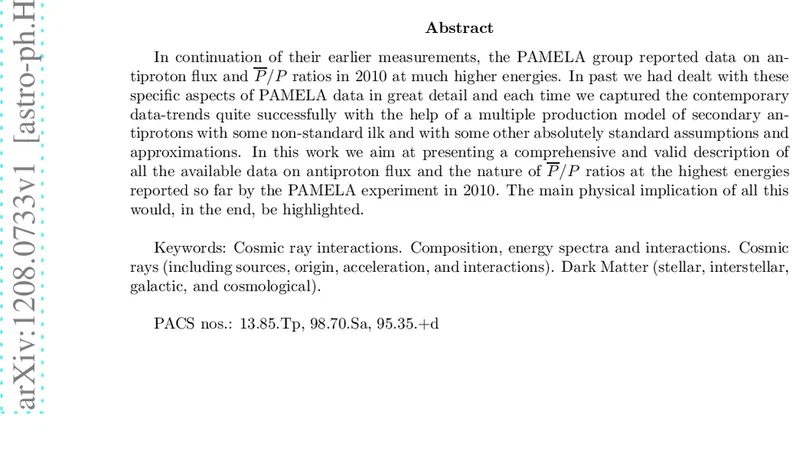 On the Special Significance of the Latest PAMELA Results in   Astroparticle Physics