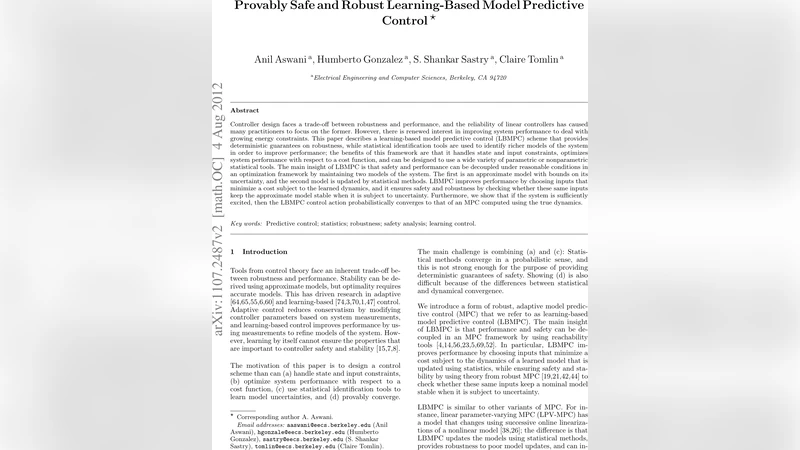 Provably Safe and Robust Learning-Based Model Predictive Control