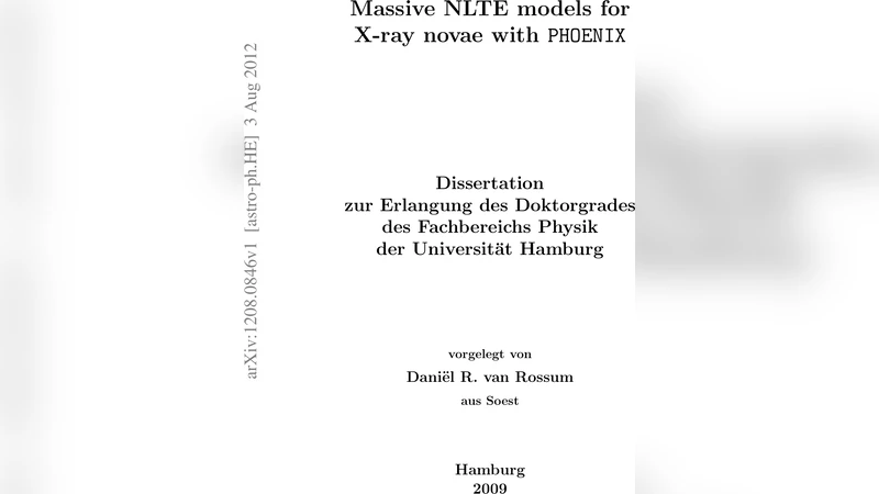 Massive NLTE models for X-ray novae with PHOENIX