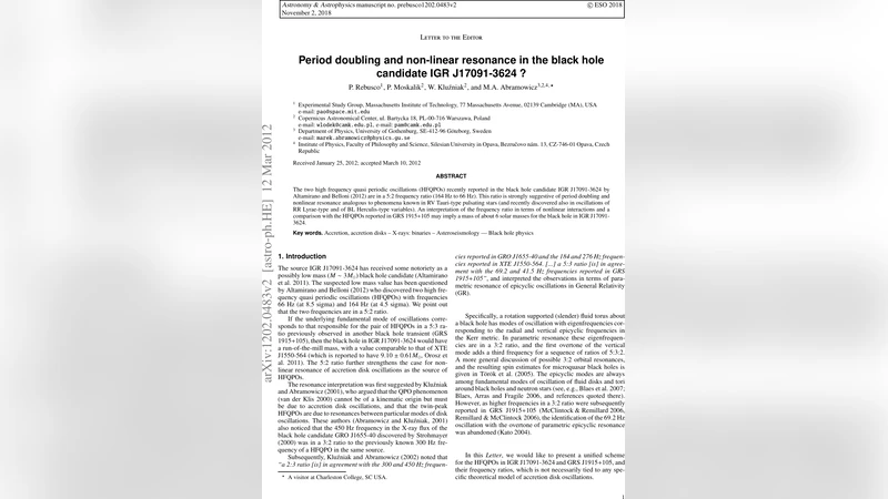 Period doubling and non-linear resonance in the black hole candidate IGR   J17091-3624 ?