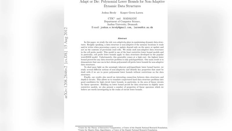 Adapt or Die: Polynomial Lower Bounds for Non-Adaptive Dynamic Data   Structures