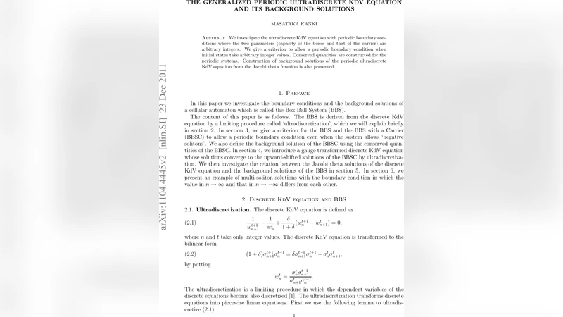 The generalized periodic ultradiscrete KdV equation and its background   solutions
