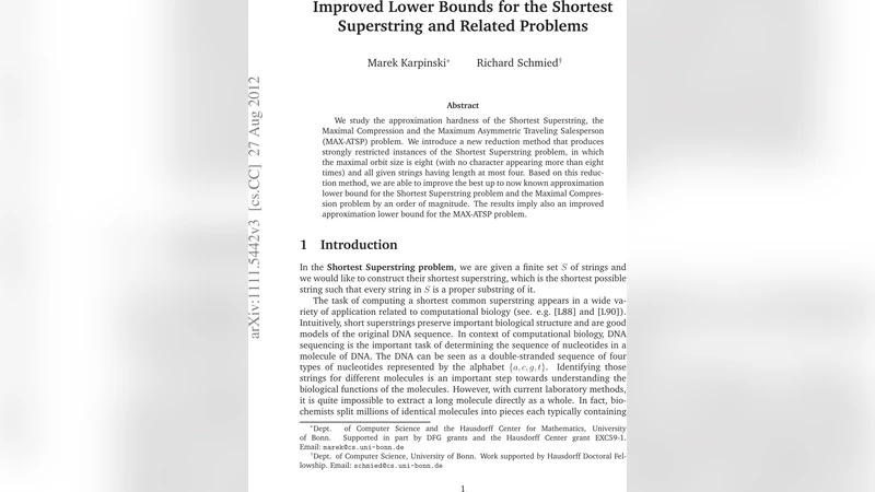 Improved Lower Bounds for the Shortest Superstring and Related Problems