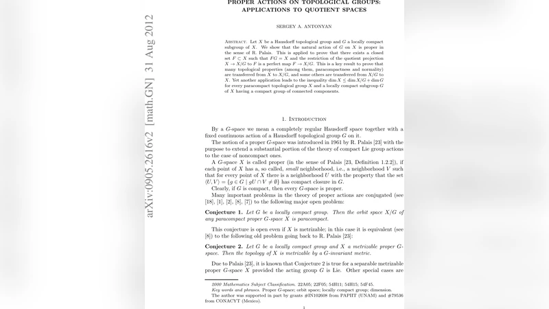 Proper actions on topological groups: Applications to quotient spaces