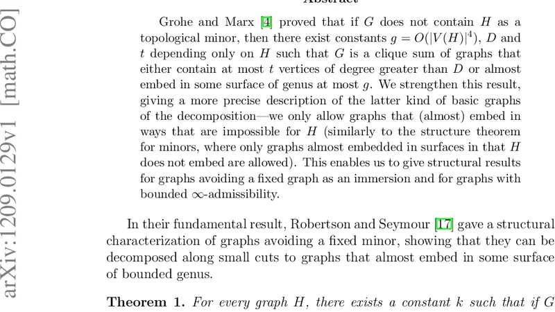 A stronger structure theorem for excluded topological minors