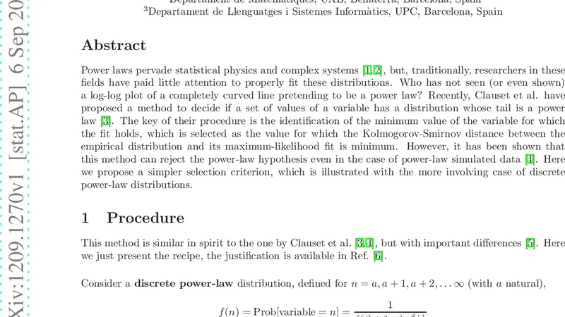 A practical recipe to fit discrete power-law distributions