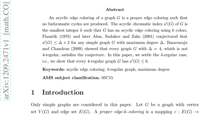 Every 4-regular graph is acyclically edge-6-colorable