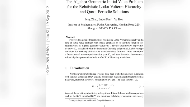 The Algebro-Geometric Initial Value Problem for the Relativistic   Lotka-Volterra Hierarchy and Quasi-Periodic Solutions