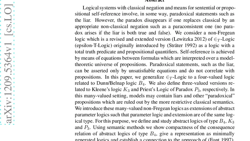On some many-valued abstract logics and their Epsilon-T-style extensions