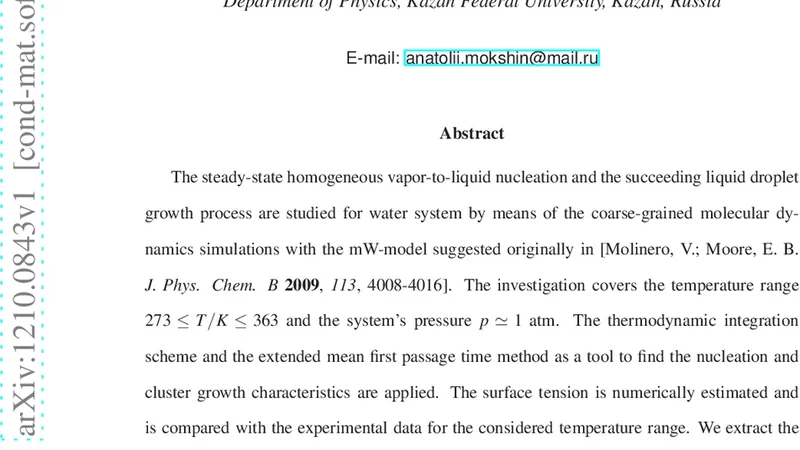 Steady-State Homogeneous Nucleation and Growth of Water Droplets:   Extended Numerical Treatment