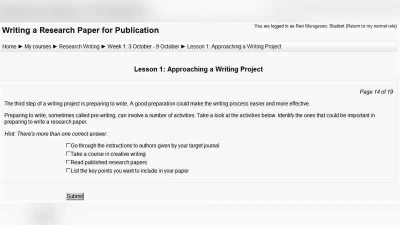 Promising outcomes of an online course in research writing at a Rwandan   university