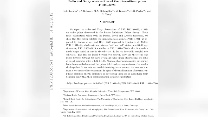 Radio and X-ray observations of the intermittent pulsar J1832+0029