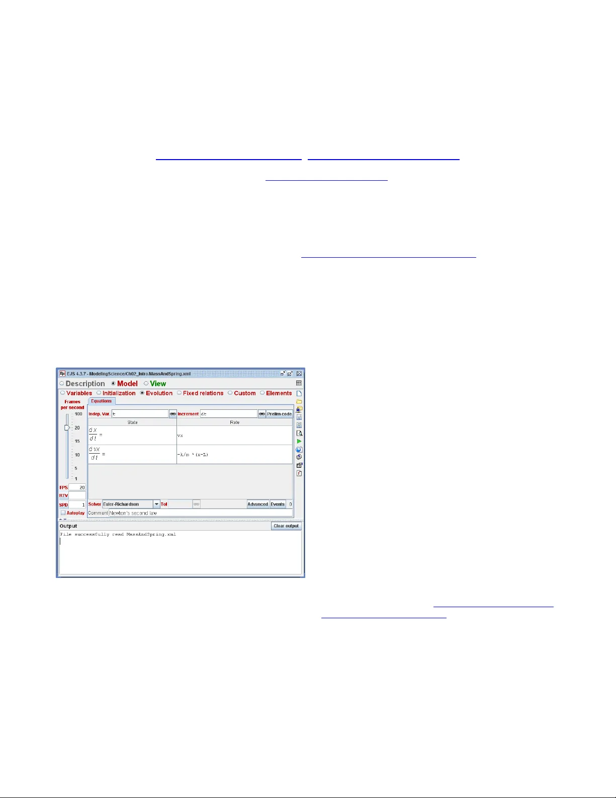 Designing Open Source Computer Models for Physics by Inquiry using Easy   Java Simulation