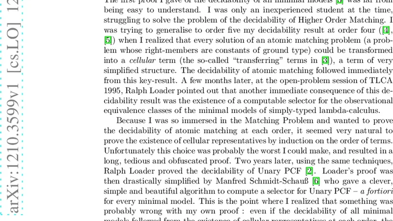Decidability of All Minimal Models (Revised Version - 2012)