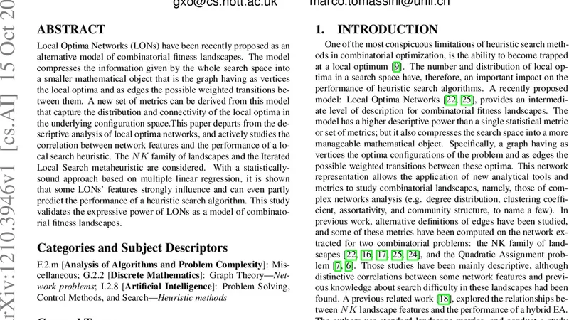 Local optima networks and the performance of iterated local search
