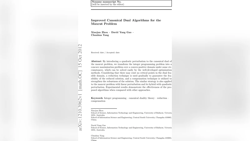 Improved Canonical Dual Algorithms for the Maxcut Problem