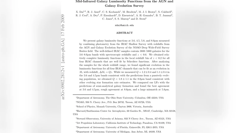 Mid-Infrared Galaxy Luminosity Functions from the AGN and Galaxy   Evolution Survey