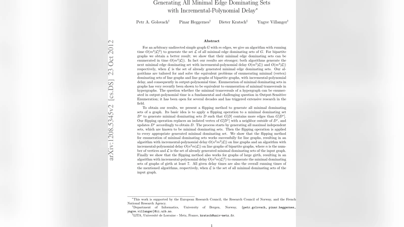 Generating All Minimal Edge Dominating Sets with Incremental-Polynomial   Delay