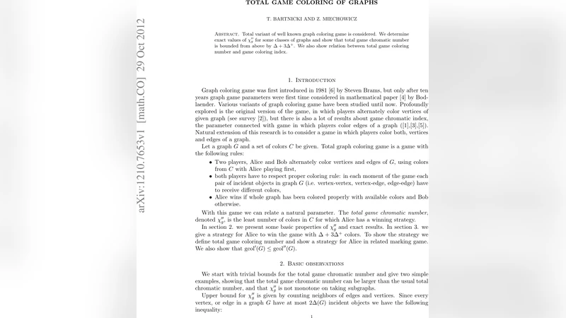 Total Game Coloring of Graphs