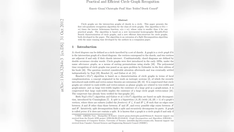 Practical and Efficient Circle Graph Recognition