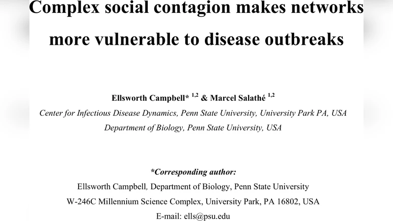 Complex social contagion makes networks more vulnerable to disease   outbreaks
