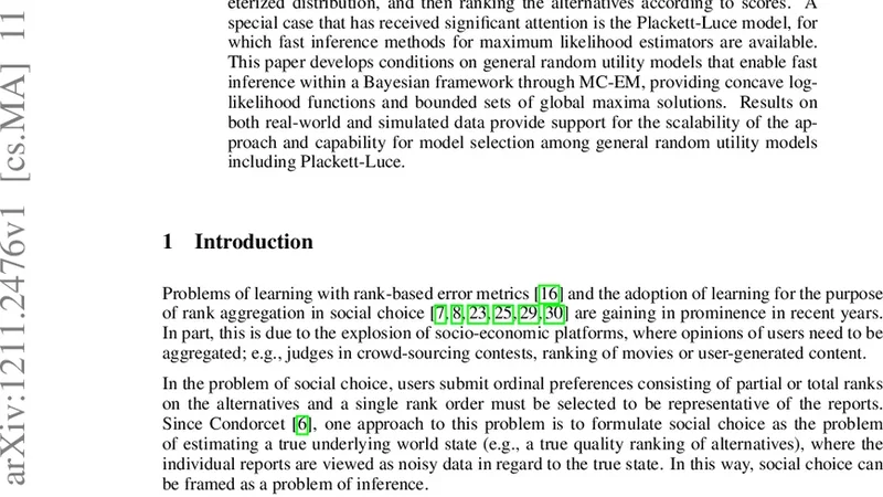 Random Utility Theory for Social Choice