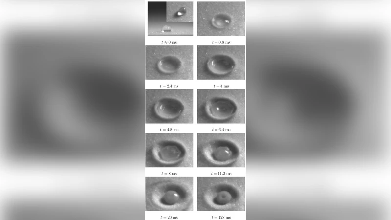Impact of a Liquid Drop on a Granular Medium: inertia, viscosity and   surface tension effects on the drop deformation