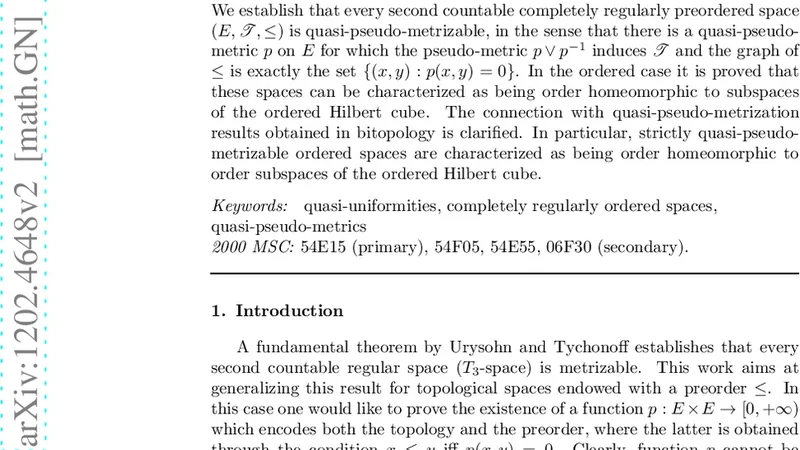 Quasi-pseudo-metrization of topological preordered spaces