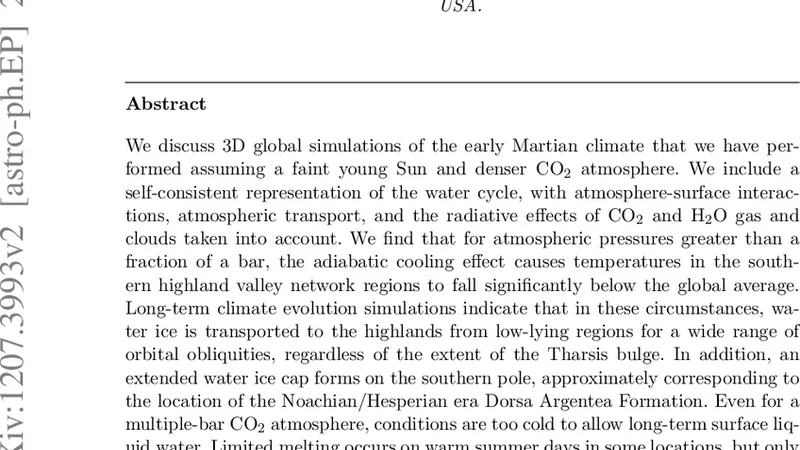 Global modelling of the early Martian climate under a denser CO2   atmosphere: Water cycle and ice evolution