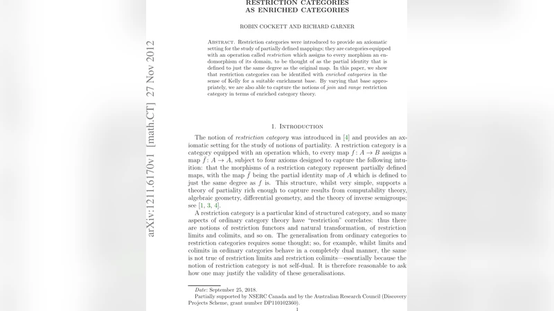 Restriction categories as enriched categories