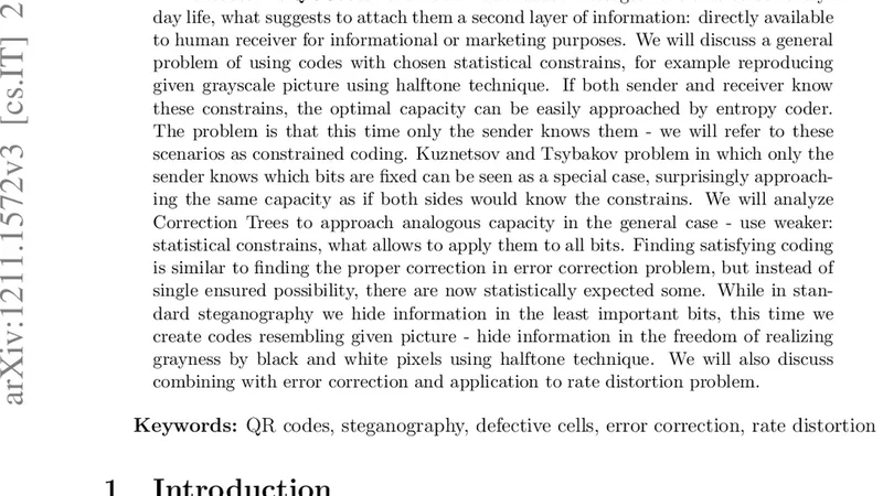 Embedding grayscale halftone pictures in QR Codes using Correction Trees