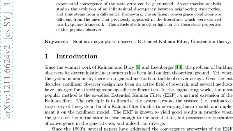 A contraction theory-based analysis of the stability of the Extended   Kalman Filter