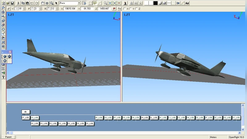Design and Implementation of Flight Visual Simulation System