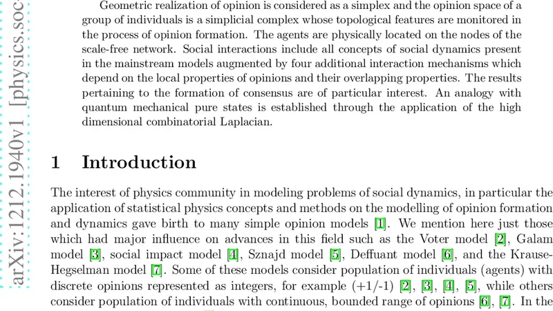 Physics inspired algorithms for (co)homology computation