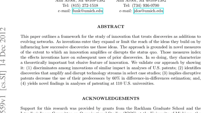 A Dynamic Network Approach to Breakthrough Innovation