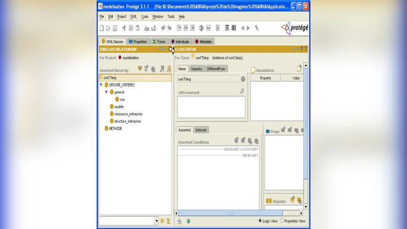 Domain ontology and multi-criteria analysis for enterprise modeling