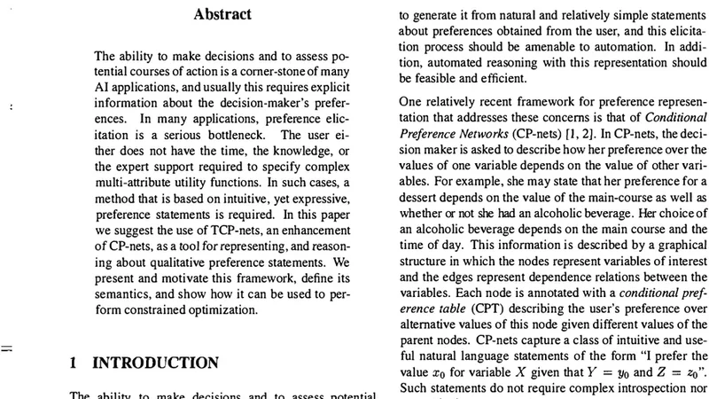 Introducing Variable Importance Tradeoffs into CP-Nets