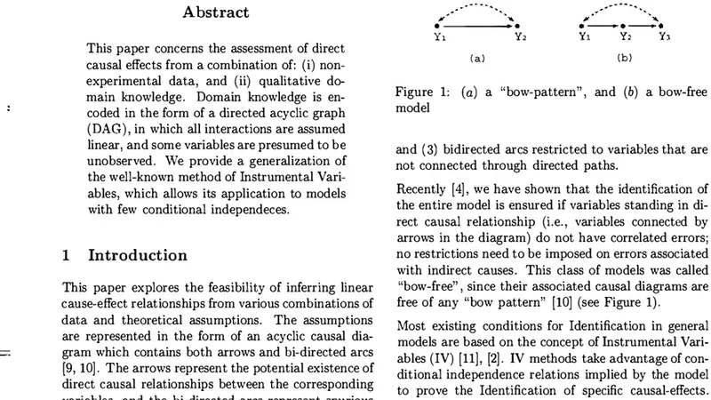 Generalized Instrumental Variables