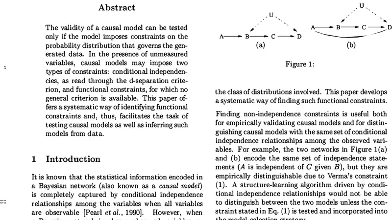 On the Testable Implications of Causal Models with Hidden Variables