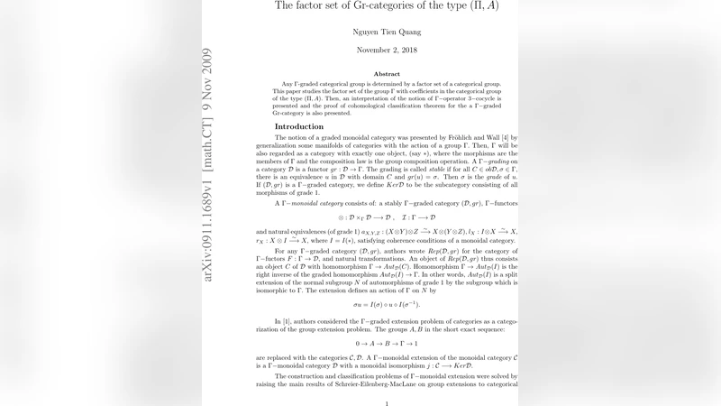 The factor set of Gr-categories of the type $(Pi,A)$
