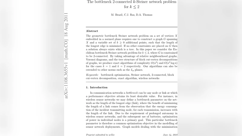 The bottleneck 2-connected $k$-Steiner network problem for $kleq 2$