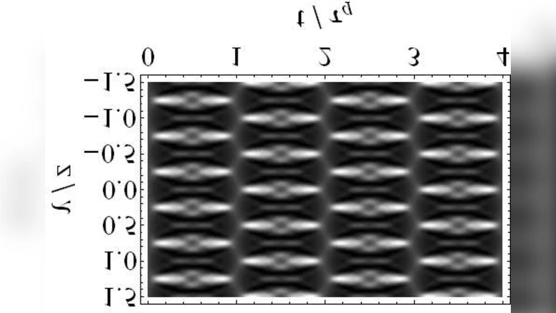 Numerical simulation of a multi-level atom interferometer