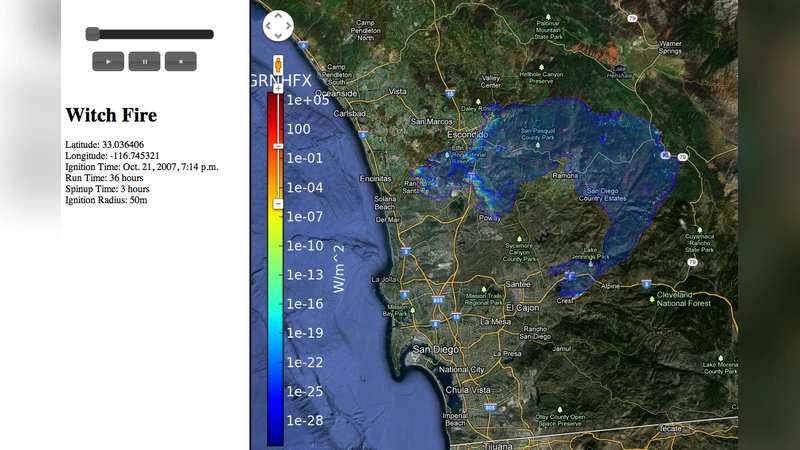 Data management and analysis with WRF and SFIRE