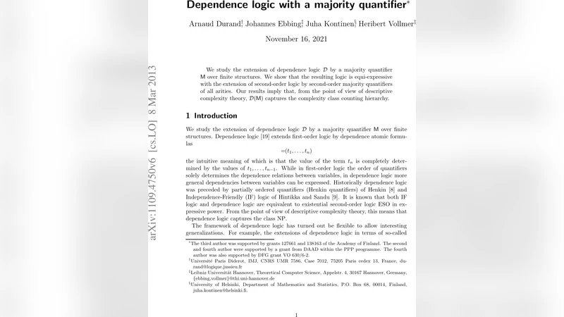 Dependence logic with a majority quantifier