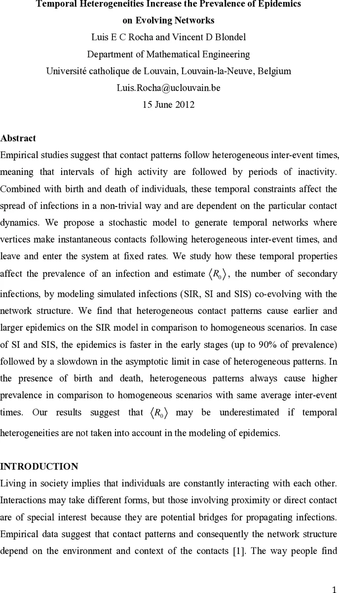 Temporal Heterogeneities Increase the Prevalence of Epidemics on   Evolving Networks