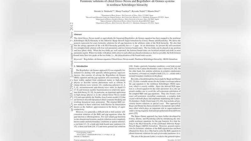 Fermionic solutions of chiral Gross-Neveu and Bogoliubov-de Gennes   systems in nonlinear Schr"odinger hierarchy