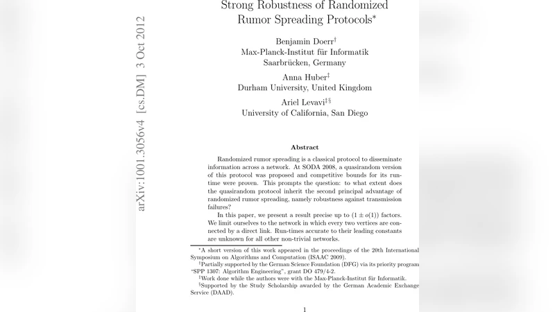 Strong Robustness of Randomized Rumor Spreading Protocols